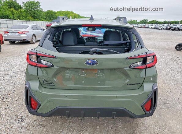 4S4GUHM69T3763004 2026 SUBARU CROSSTREK Green Widok z tyłu