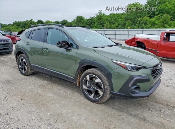 4S4GUHM69T3763004 2026 SUBARU CROSSTREK Green Przód prawy