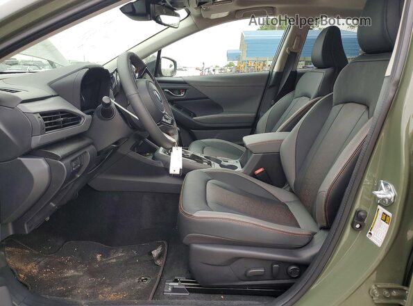4S4GUHM69T3763004 2026 SUBARU CROSSTREK Green Widok wnętrza z przodu
