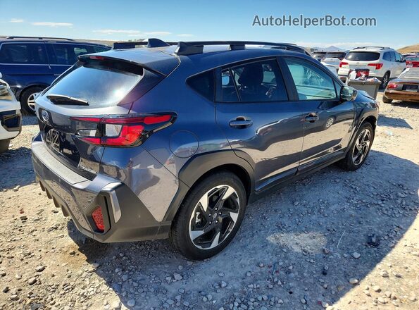 4S4GUHM6XR3810307 2024 SUBARU CROSSTREK Серый Задняя правая четверть