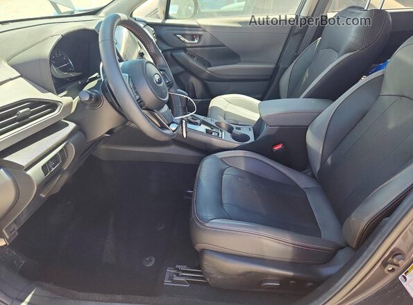 4S4GUHM6XR3810307 2024 SUBARU CROSSTREK Серый Вид салона спереди
