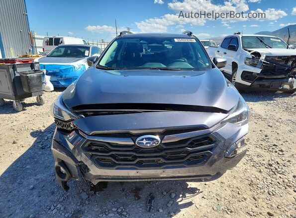 4S4GUHM6XR3810307 2024 SUBARU CROSSTREK Серый Вид спереди