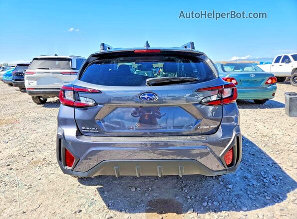 4S4GUHM6XR3810307 2024 SUBARU CROSSTREK Серый Вид сзади
