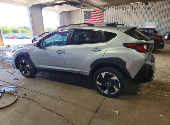 4S4GUHM6XR3815183 2024 SUBARU CROSSTREK Silver უკანა მარცხენა