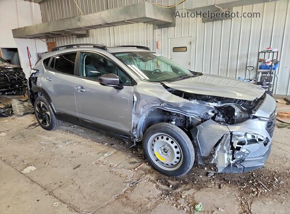 4S4GUHM6XR3815183 2024 SUBARU CROSSTREK Silver წინა მარჯვენა