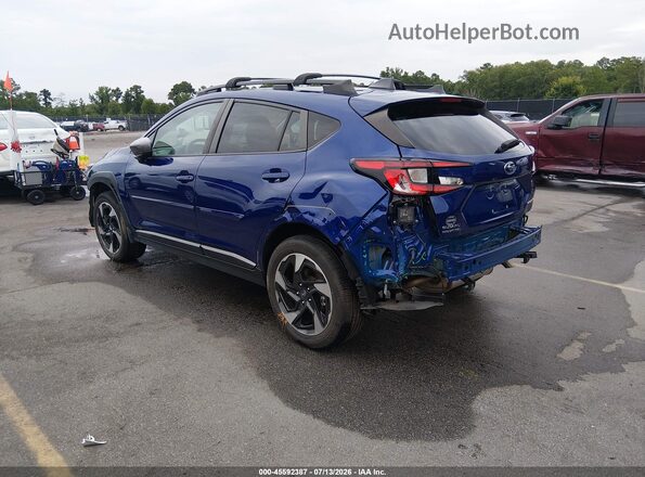 4S4GUHN61R3711793 2024 SUBARU CROSSTREK Blue უკანა მარცხენა