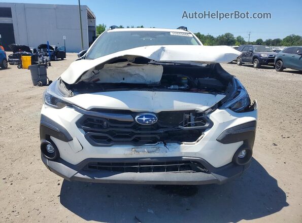 4S4GUHN62R3705100 2024 SUBARU CROSSTREK White Вид спереду