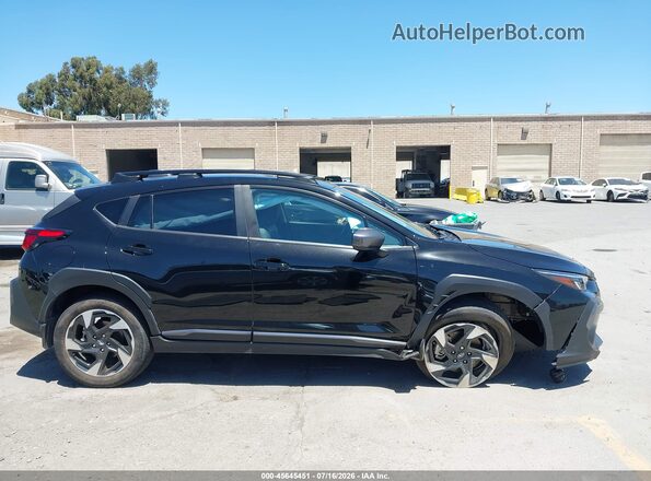4S4GUHN62R3715111 2024 SUBARU CROSSTREK Black Вид задньої частини салону
