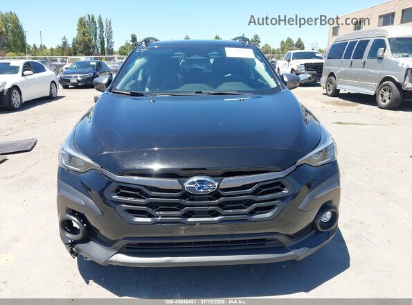 4S4GUHN62R3715111 2024 SUBARU CROSSTREK Black Вид щитка приладів