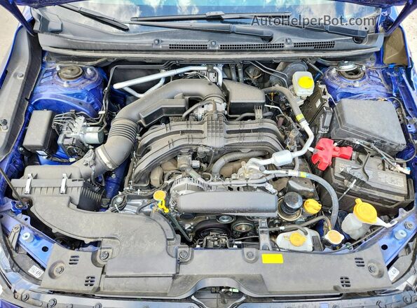 4S4GUHN63S3757874 2025 SUBARU CROSSTREK Blue Вид задньої частини салону