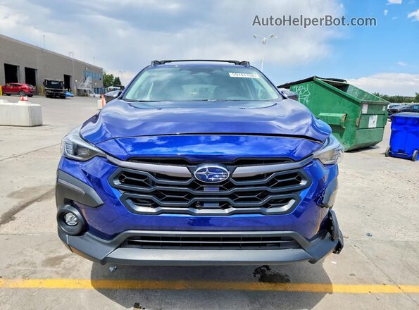 4S4GUHN63S3757874 2025 SUBARU CROSSTREK Blue Вид спереду