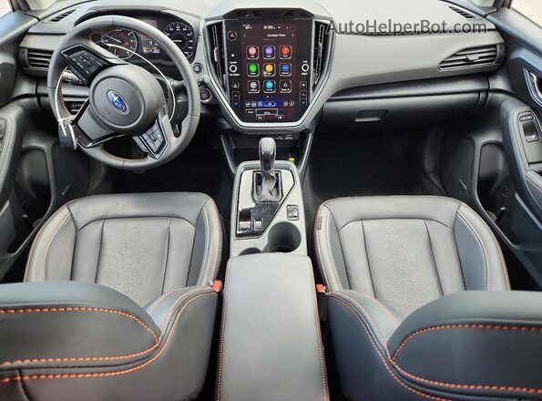 4S4GUHN63S3757874 2025 SUBARU CROSSTREK Blue Вид панелі приладів