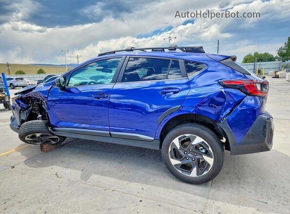 4S4GUHN63S3757874 2025 SUBARU CROSSTREK Blue Задня ліва чверть