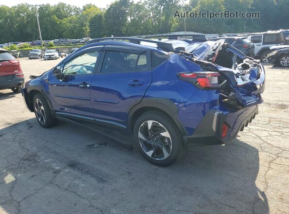 4S4GUHN66S3718602 2025 SUBARU CROSSTREK Синий Задняя левая четверть