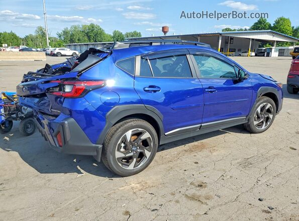 4S4GUHN66S3718602 2025 SUBARU CROSSTREK Синий Задняя правая четверть