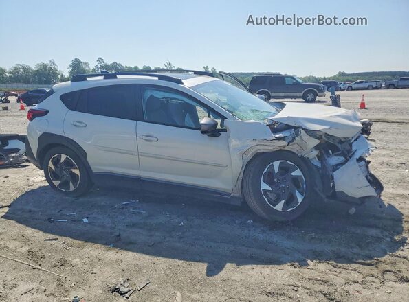 4S4GUHN68R3782280 2024 SUBARU CROSSTREK White Front right