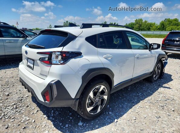 4S4GUHN68S3768899 2025 SUBARU CROSSTREK White Հետևի աջ