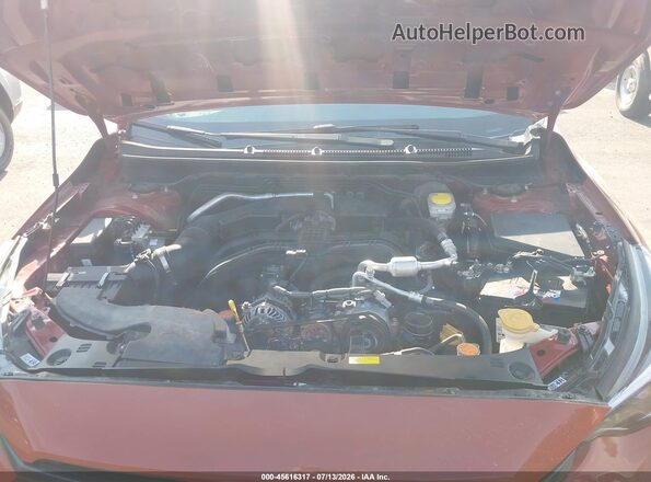 4S4GUHN69R3748770 2024 SUBARU CROSSTREK Красный Вид сзади