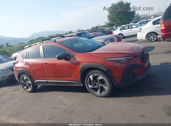 4S4GUHN69R3748770 2024 SUBARU CROSSTREK Красный Вид задней части салона