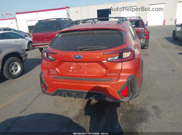 4S4GUHN69R3748770 2024 SUBARU CROSSTREK Красный 
