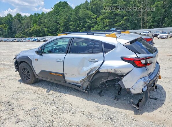 4S4GUHT68R3722972 2024 SUBARU CROSSTREK Silver Հետևի ձախ