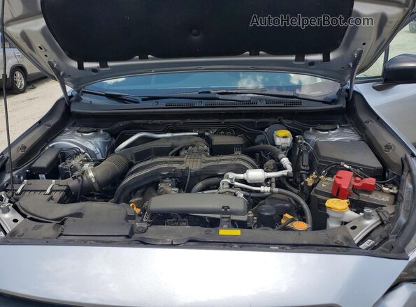 4S4GUHT68R3722972 2024 SUBARU CROSSTREK Silver Սալոնի հետևի տեսք