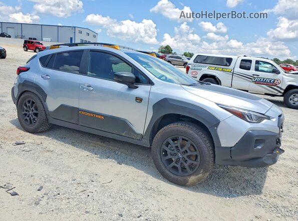 4S4GUHT68R3722972 2024 SUBARU CROSSTREK Silver Առջևի աջ