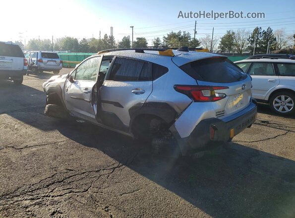 4S4GUHT68S3773314 2025 SUBARU CROSSTREK Silver Հետևի ձախ