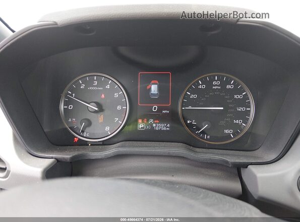 4S4GUHU60R3753695 2024 SUBARU CROSSTREK Gray Widok tylnych siedzeń