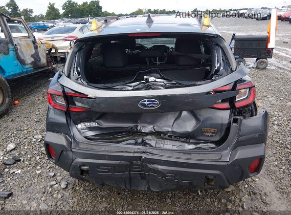 4S4GUHU60R3753695 2024 SUBARU CROSSTREK Gray 