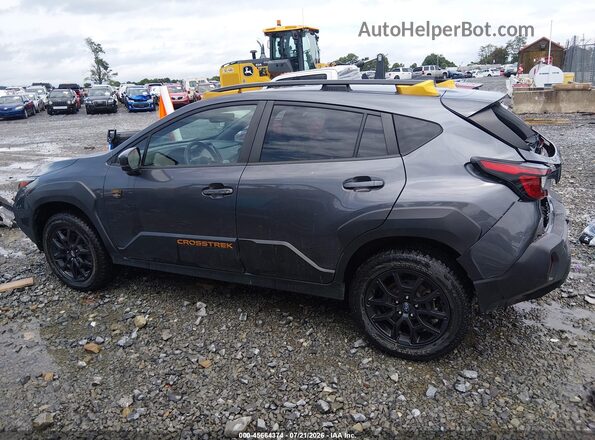 4S4GUHU60R3753695 2024 SUBARU CROSSTREK Gray Widok wnętrza 360 stopni