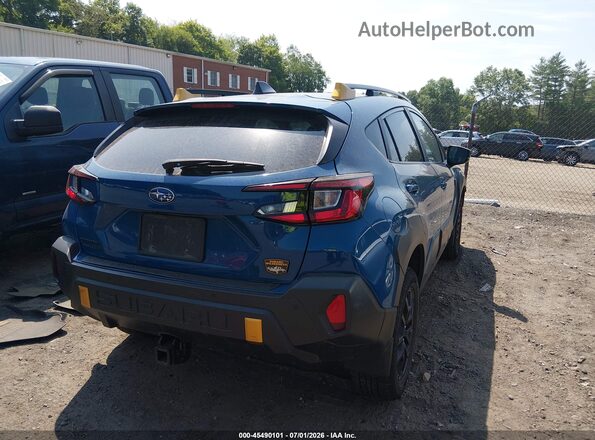 4S4GUHU60R3824491 2024 SUBARU CROSSTREK Blue Հետևի աջ