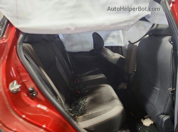 4S4GUHU61R3755004 2024 SUBARU CROSSTREK Red Rear interior view