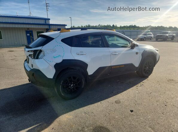 4S4GUHU61R3799987 2024 SUBARU CROSSTREK White Հետևի աջ