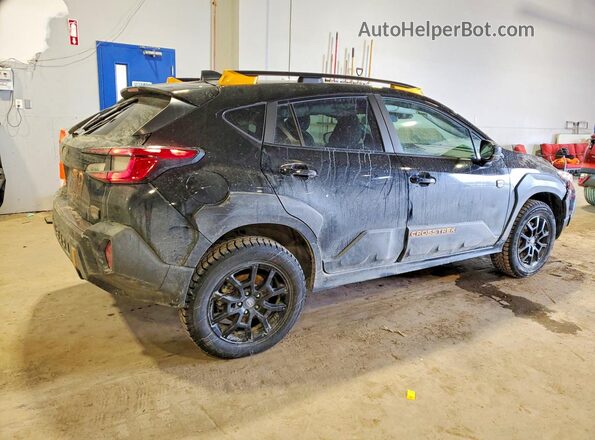4S4GUHU61R3811202 2024 SUBARU CROSSTREK Black Trasero derecho
