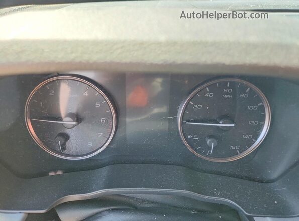 4S4GUHU61S3769491 2025 SUBARU CROSSTREK Серебряный Вид щитка приборов