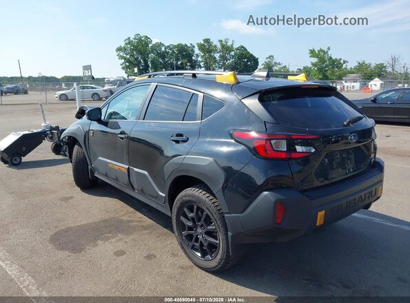 4S4GUHU64R3757832 2024 SUBARU CROSSTREK Black Tył lewy