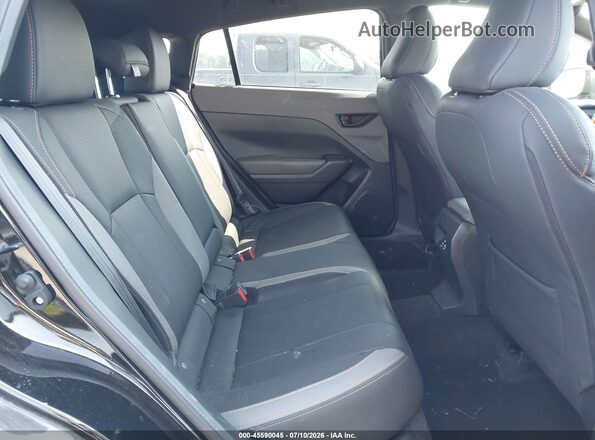 4S4GUHU64R3757832 2024 SUBARU CROSSTREK Black Widok naklejki z numerem VIN