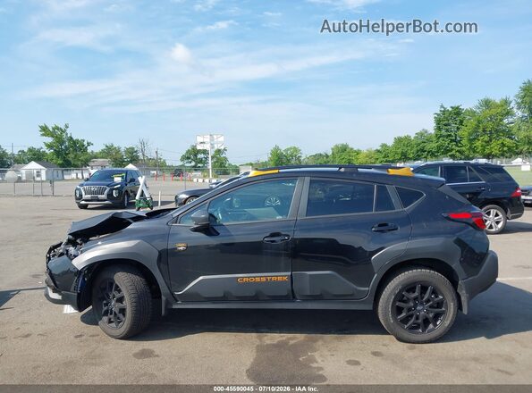 4S4GUHU64R3757832 2024 SUBARU CROSSTREK Black Widok wnętrza 360 stopni