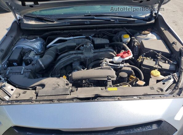 4S4GUHU64R3763534 2024 SUBARU CROSSTREK Silver Rear interior view