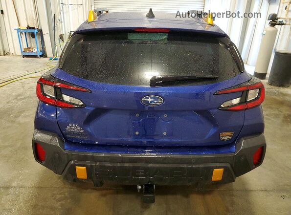 4S4GUHU66R3781338 2024 SUBARU CROSSTREK Синий Вид сзади