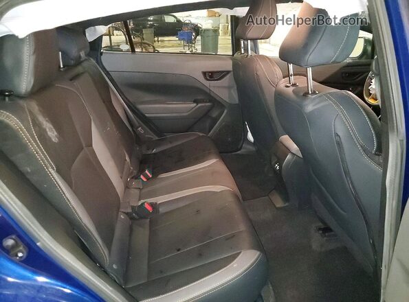 4S4GUHU66R3781338 2024 SUBARU CROSSTREK Синий Вид задней части салона