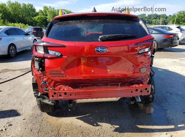 4S4GUHU66T3752994 2026 SUBARU CROSSTREK Red Vista trasera
