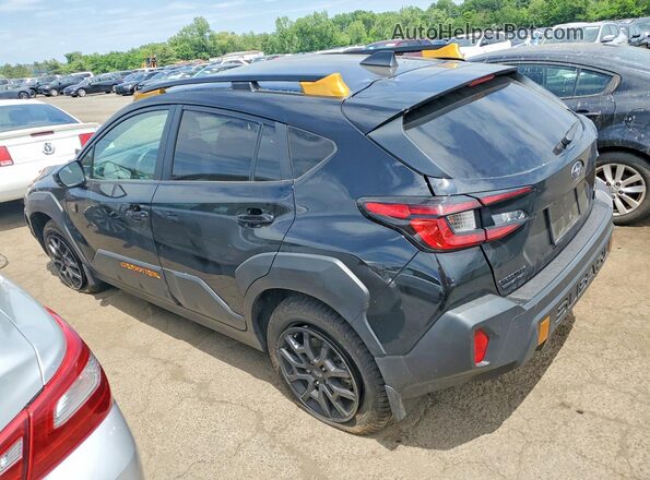 4S4GUHU68R3837795 2024 SUBARU CROSSTREK Черный Задняя левая четверть