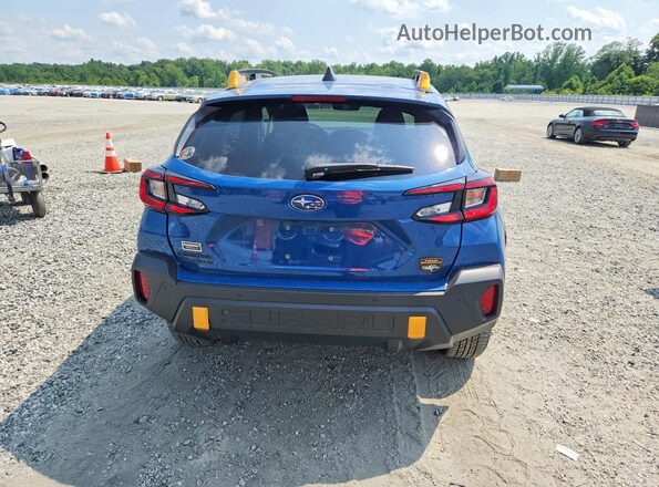 4S4GUHU6XT3726835 2026 SUBARU CROSSTREK Blue Widok z tyłu