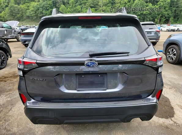 4S4SLDA62T3031033 2026 SUBARU FORESTER Gray Rear view