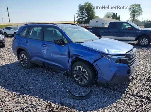 4S4SLDA64T3060338 2026 SUBARU FORESTER Синий Передняя правая четверть