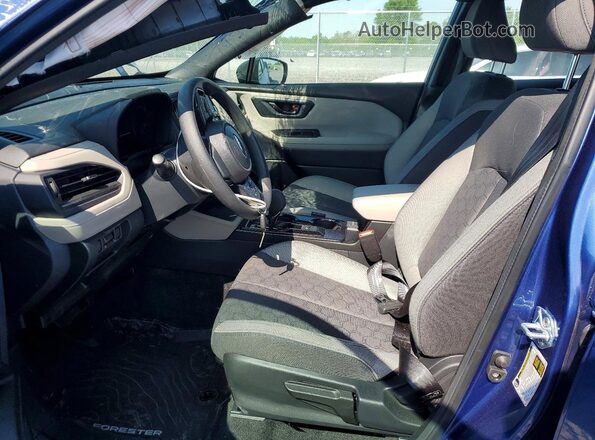4S4SLDA64T3060338 2026 SUBARU FORESTER Синий Вид салона спереди