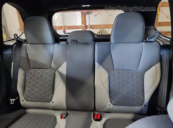 4S4SLDA65T3051163 2026 SUBARU FORESTER White უკანა სავარძლების ხედი