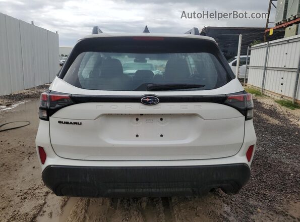 4S4SLDA68T3013233 2026 SUBARU FORESTER White 